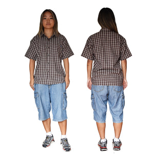 
                  
                    Load image into Gallery viewer, Flannel Button up - Brown
                  
                