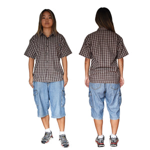 
                  
                    Load image into Gallery viewer, Flannel Button up - Brown
                  
                