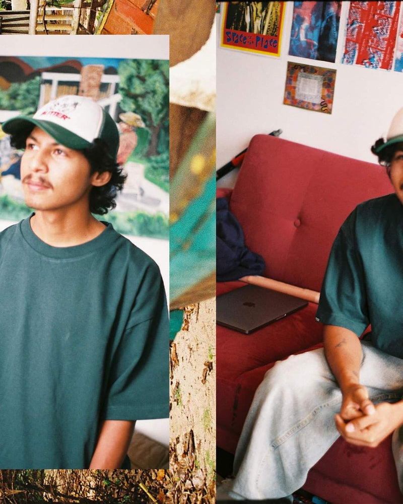 
                  
                    Load image into Gallery viewer, Staple Blank Tee - Forest Green
                  
                
