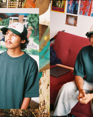 
                  
                    Load image into Gallery viewer, Staple Blank Tee - Forest Green
                  
                
