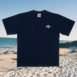 
                  
                    Load image into Gallery viewer, S Logo Tee - Navy
                  
                