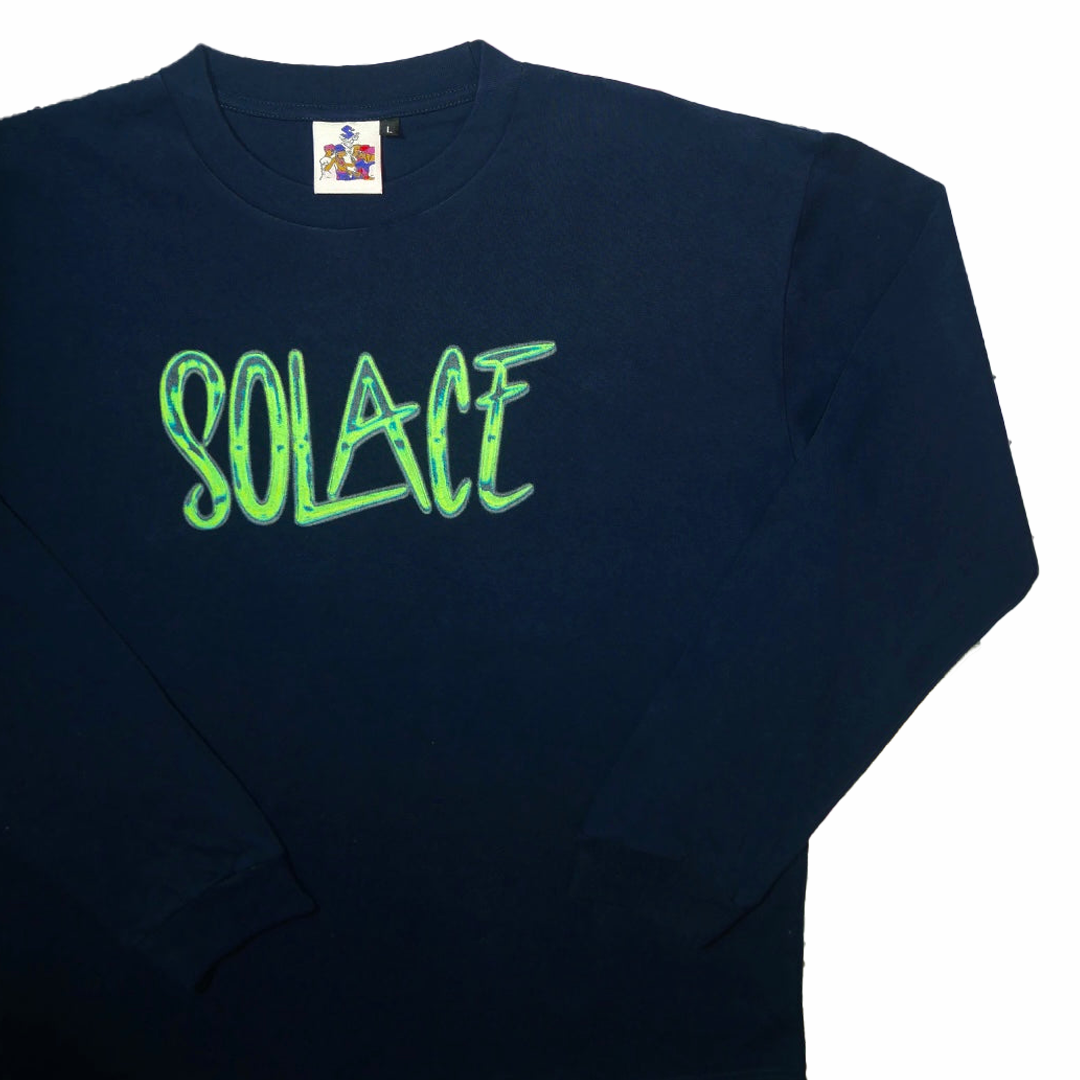Solace Longsleeve - Navy – StudioSolace