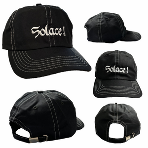 
                  
                    Load image into Gallery viewer, Solace! Cap - Black
                  
                