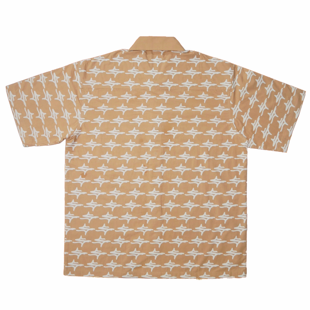 
                  
                    Load image into Gallery viewer, S Logo Button Up - Tan
                  
                