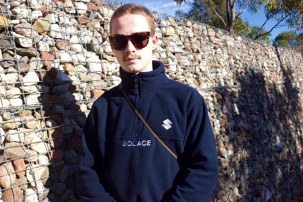 
                  
                    Load image into Gallery viewer, Quarter Zip Fleece - Navy
                  
                