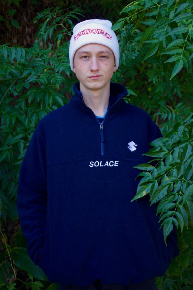 Quarter Zip Fleece - Navy
