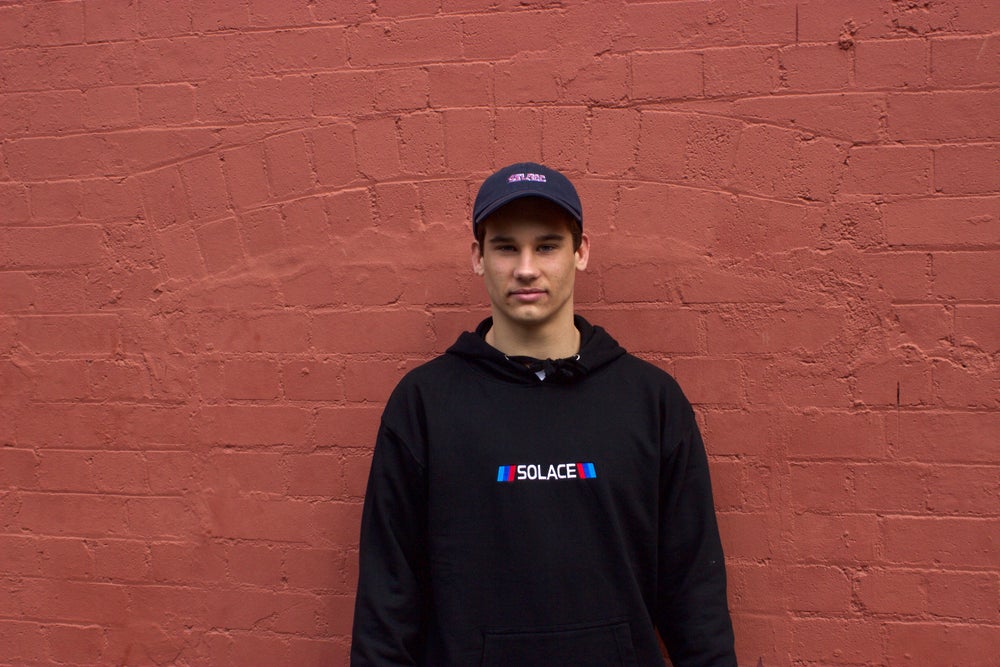 
                  
                    Load image into Gallery viewer, M3 Black Embroidered hoodie
                  
                