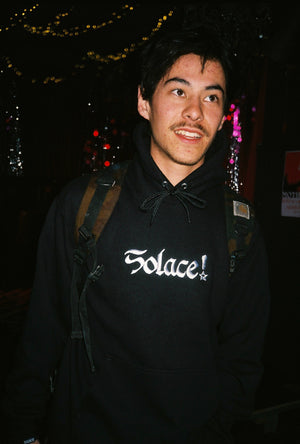 
                  
                    Load image into Gallery viewer, Solace! Hoodie - Black
                  
                