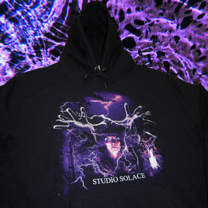 
                  
                    Load image into Gallery viewer, Static Heavyweight Pullover Hoodie - Black
                  
                
