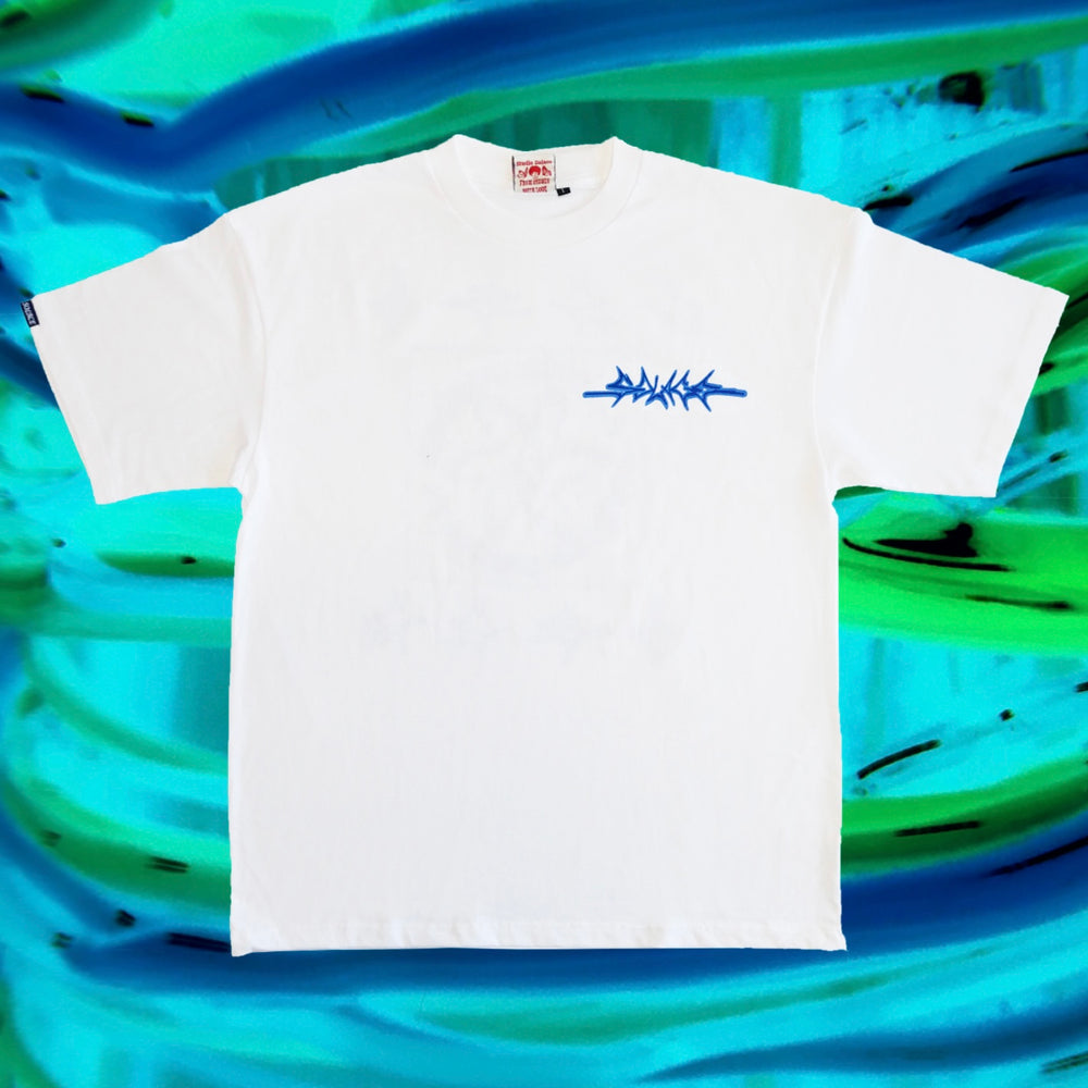 Blotter Tee - White