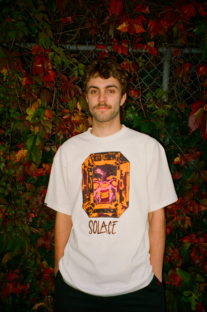
                  
                    Load image into Gallery viewer, Gemface Tee - White
                  
                