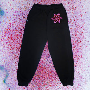 
                  
                    Load image into Gallery viewer, Premium Heavyweight Spiral Trackies - Black
                  
                