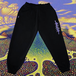 
                  
                    Load image into Gallery viewer, Premium Heavyweight Grafix Trackies - Black
                  
                