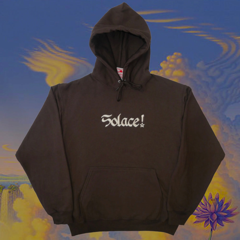 Solace! Hoodie - Brown