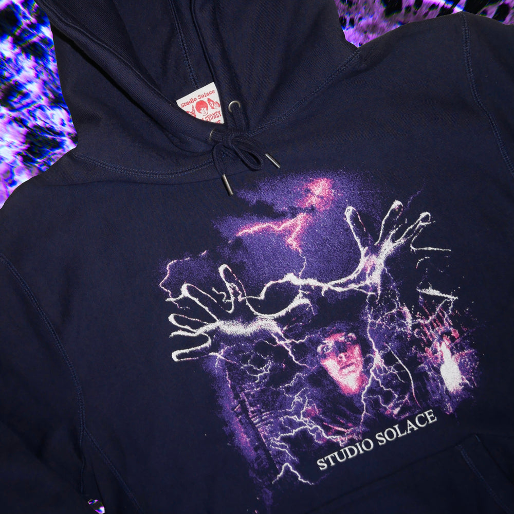 
                  
                    Load image into Gallery viewer, Static Heavyweight Pullover Hoodie - Navy
                  
                