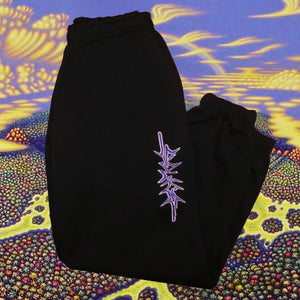 
                  
                    Load image into Gallery viewer, Premium Heavyweight Grafix Trackies - Black
                  
                
