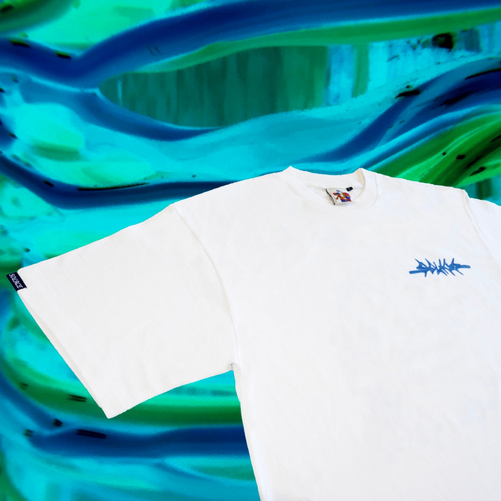 
                  
                    Load image into Gallery viewer, Blotter Tee - White
                  
                